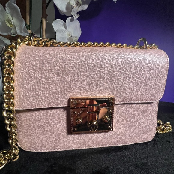 Bags Light Pink Small Purse With Gold Details Poshmark